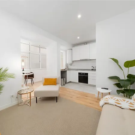 Apartmán Rc - Air-conditioned - Beautifully Designed In The Heart Of Lisbon, Bright, Stylish And Exceptionally Located